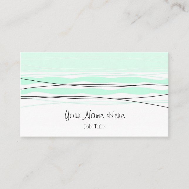 tarjeta de visita de Atlantic Stripe (Anverso)