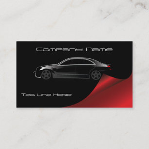 Tarjeta de visita de automoción