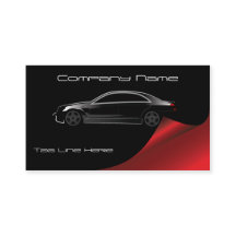 Tarjeta de visita de automoción