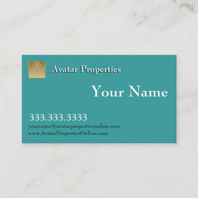 Tarjeta de visita de Avatar (Anverso)