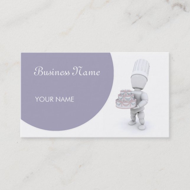 Tarjeta de visita de Bakers (Anverso)