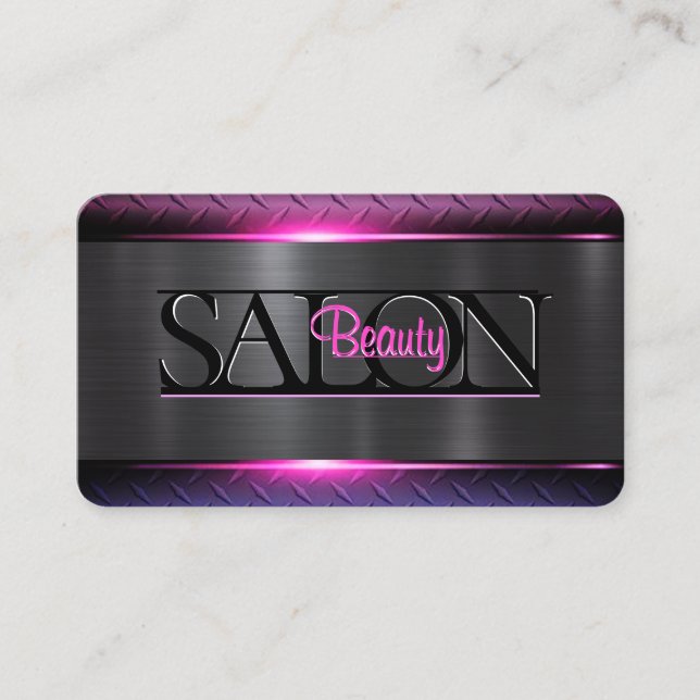 tarjeta de visita de barbería (Anverso)