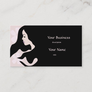 Tarjeta de visita de belleza para mujer bonito 2