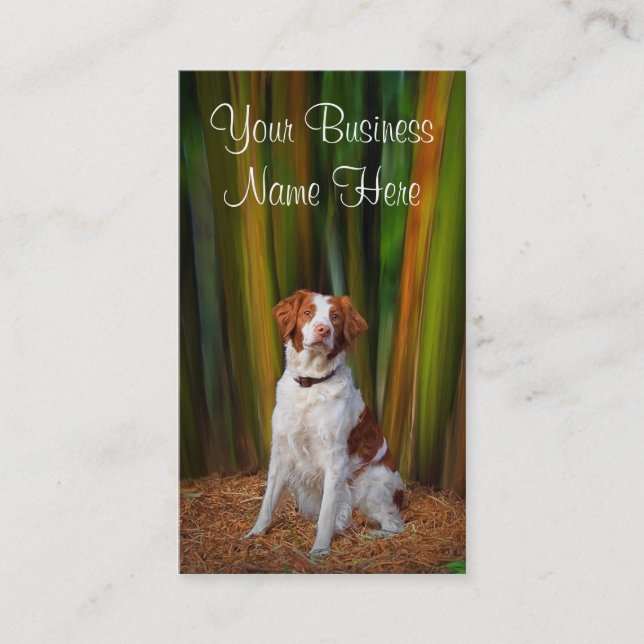 Tarjeta de visita de Bretaña (Anverso)