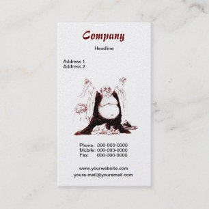 Tarjeta de visita de Buda Lucky