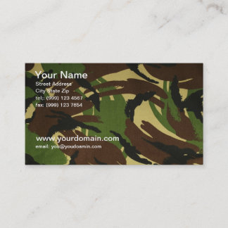 Tarjeta de visita de Camo