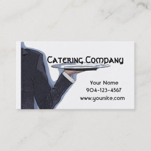 Tarjeta de visita de Catering Company