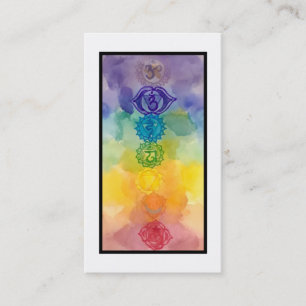 Tarjeta de visita de Chakras