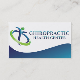Tarjeta de visita de Chiropractic del Dr. Eric