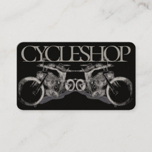 Tarjeta de visita de ciclo