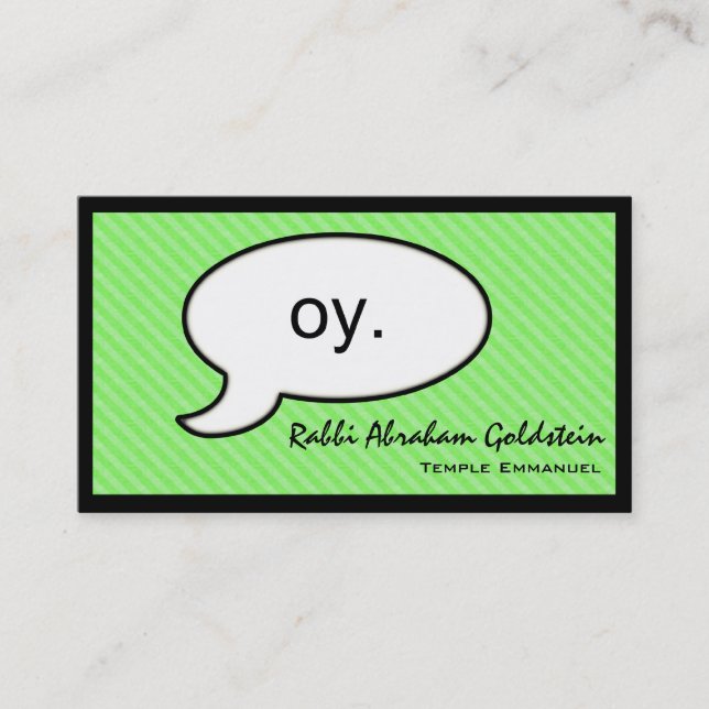 Tarjeta de visita de Cloud Oy Rabbi (Anverso)