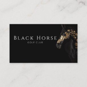 Tarjeta de visita de club de golf