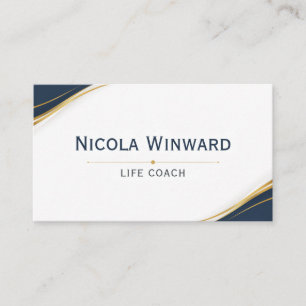 Tarjeta de visita de coach de vida
