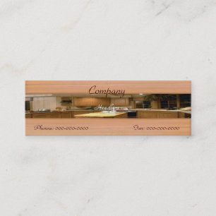 Tarjeta de visita de cocina