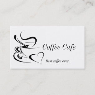 Tarjeta de visita de Cofee