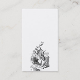 Tarjeta de visita de conejo