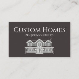 Tarjeta de visita de construcción
