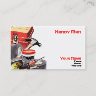 Tarjeta de visita de construcción