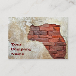 Tarjeta de visita de construcción
