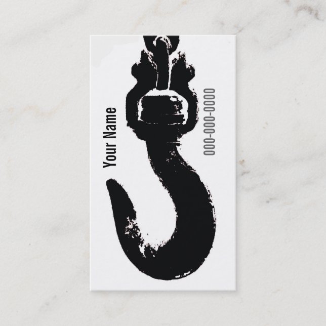 tarjeta de visita de construcción (Anverso)