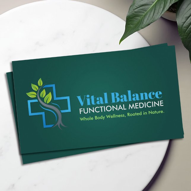 Tarjeta de visita de consulta de medicina funciona (Subido por el creador)