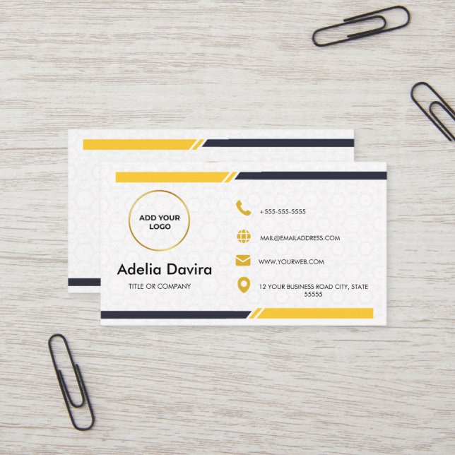 Tarjeta de visita de consultoría de oro blanco min (Anverso/Reverso In Situ)