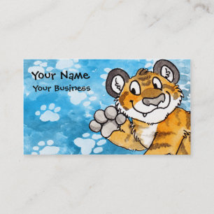 Tarjeta de visita de Cub de tigre