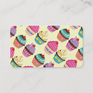 Tarjeta de visita de Cupcake Company
