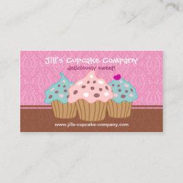 Tarjeta de visita de Cupcake Company