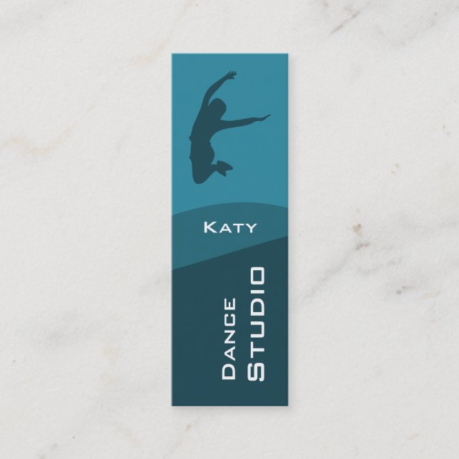 Tarjeta de visita de Dance Studio (Anverso)