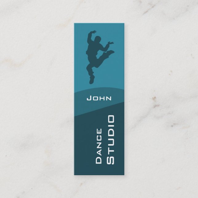 Tarjeta de visita de Dance Studio (Anverso)
