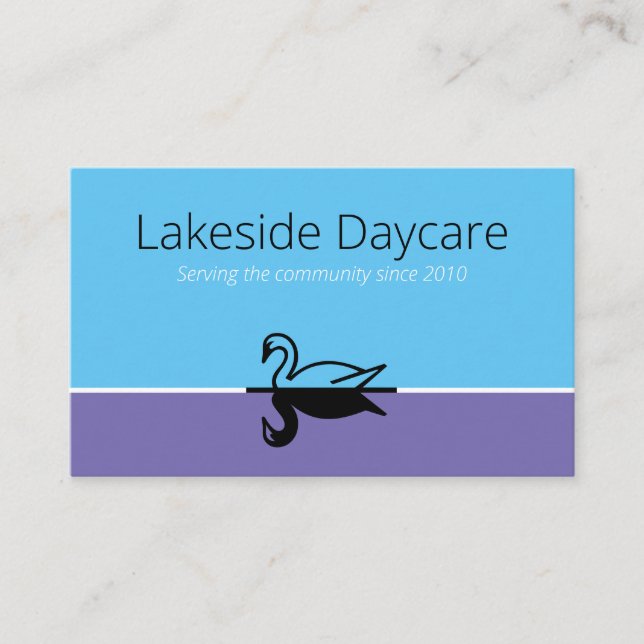 Tarjeta de visita de Daycare Oceania Lakeside (Anverso)
