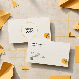 Tarjeta de visita de diseñador gráfico moderno