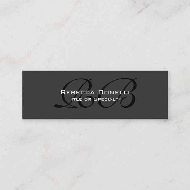 Tarjeta de visita de diseño de personalizado de ta (Anverso)