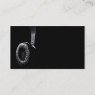 Tarjeta de visita de DJ