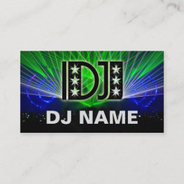 TARJETA DE VISITA DE DJ