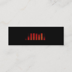 Tarjeta de visita de DJ