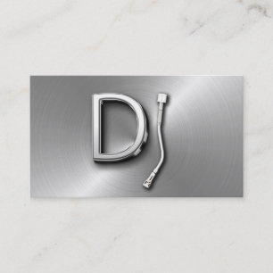 Tarjeta de visita de DJ