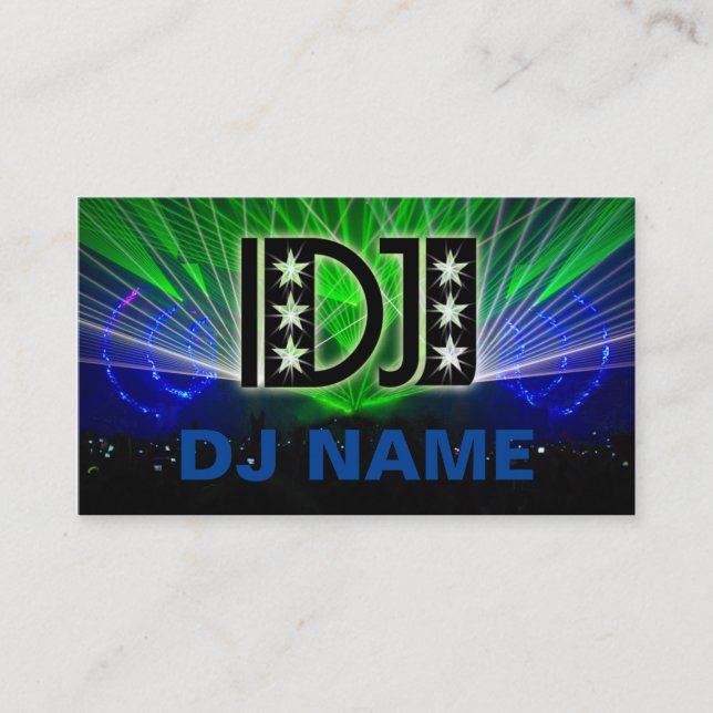 TARJETA DE VISITA DE DJ (Anverso)
