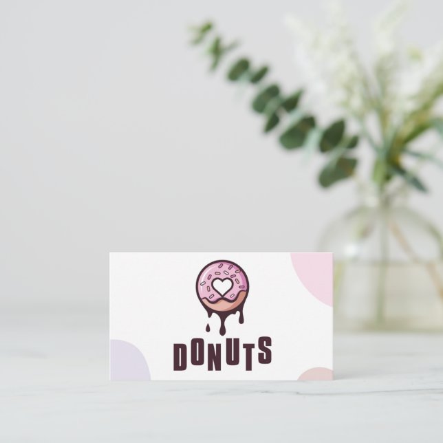 Tarjeta de visita de donante (Anverso de pie)