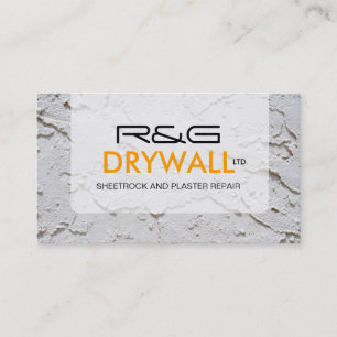 TARJETA DE VISITA DE DRYWALL COMPANY
