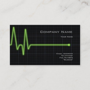 Tarjeta de visita de EKG