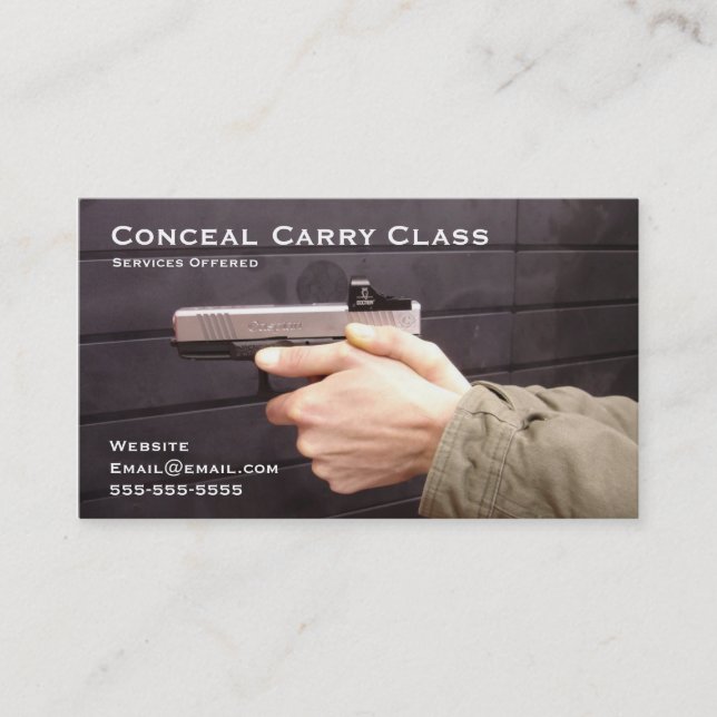 Tarjeta de visita de encargo de FFL (Anverso)