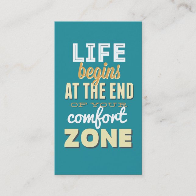 Tarjeta de visita de encargo de la tipografía del (Anverso)