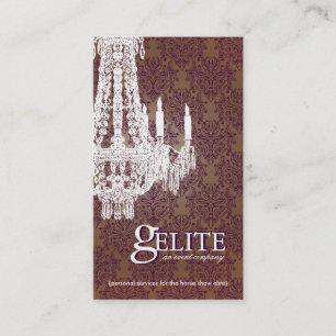 Tarjeta de visita de encargo de los