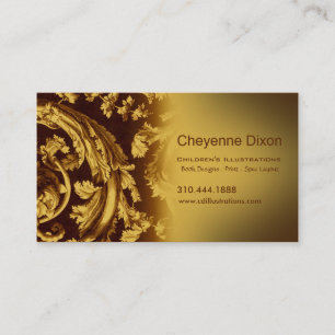 Tarjeta de visita de encargo del diseñador del