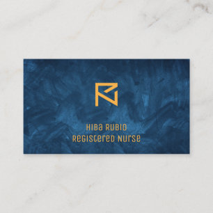 Tarjeta de visita de enfermera registrada