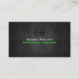 Tarjeta de visita de entrenador personal