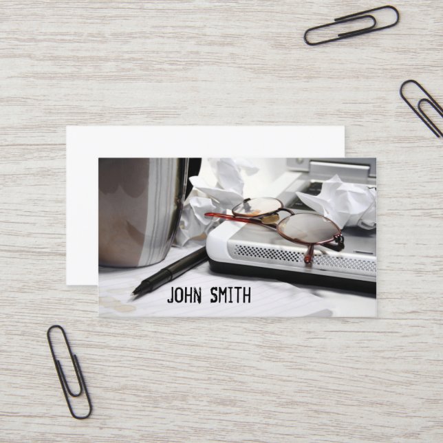 Tarjeta de visita de escritorio (Anverso/Reverso In Situ)