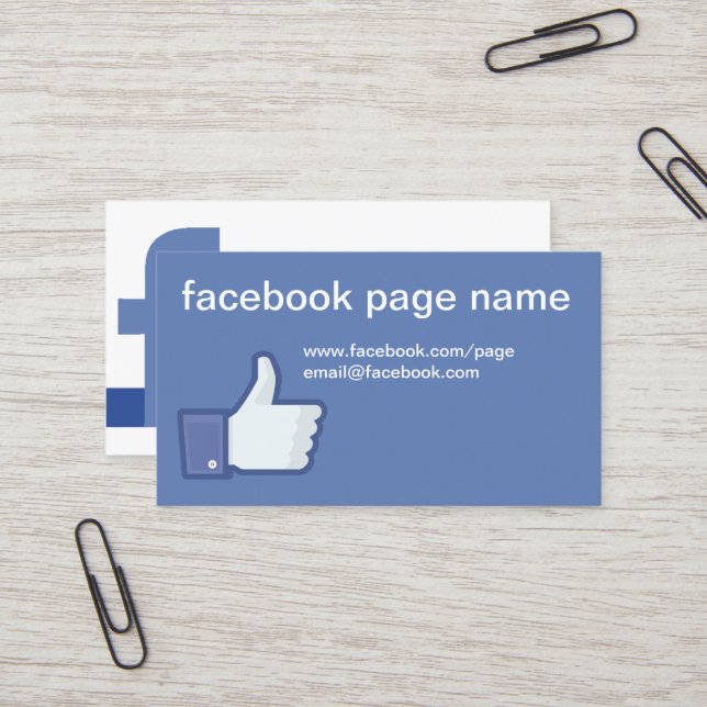 Tarjeta de visita de Facebook CC0059 (Anverso/Reverso In Situ)